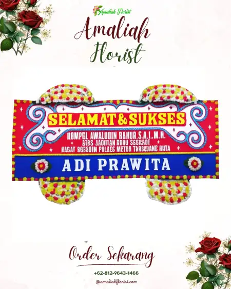 Papan Bunga Ucapan Selamat Kembangbahu